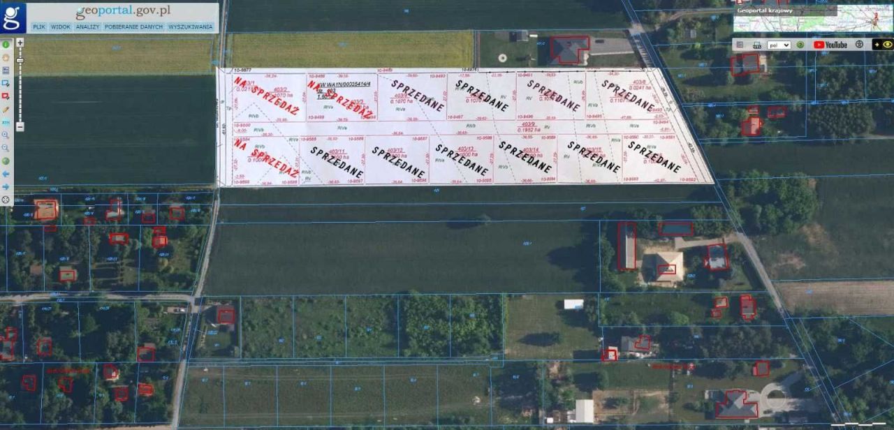 Działka budowlana Goławice Pierwsze, ul. Malinowa