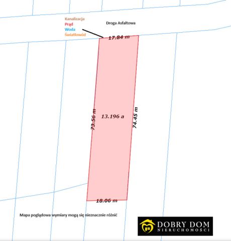 Działka budowlana Czarna Wieś Kościelna. Zdjęcie 2
