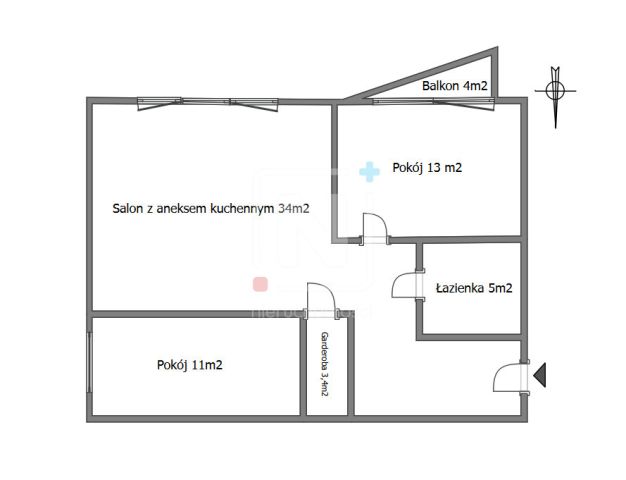 Mieszkanie 3-pokojowe Warszawa Ursus, ul. Orląt Lwowskich. Zdjęcie 12