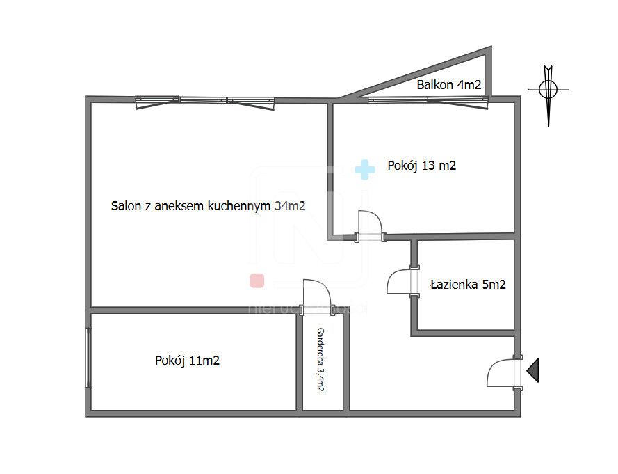 Mieszkanie 3-pokojowe Warszawa Ursus, ul. Orląt Lwowskich. Zdjęcie 12