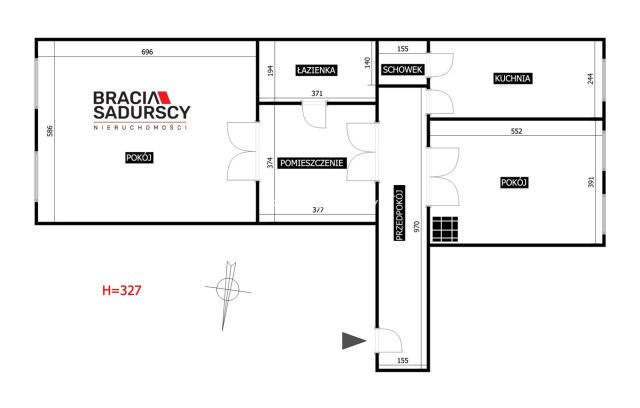 Mieszkanie 3-pokojowe Kraków Stare Miasto, ul. Grodzka. Zdjęcie 28