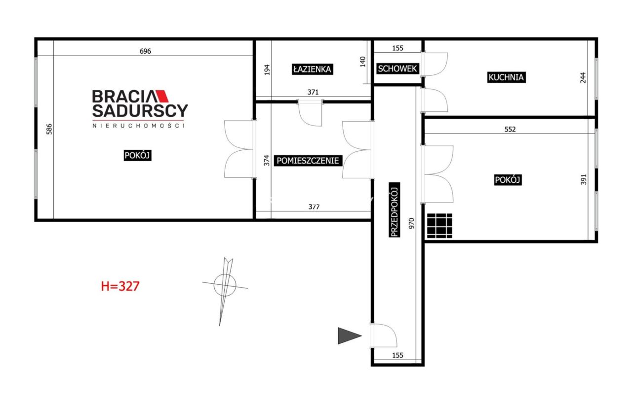 Mieszkanie 3-pokojowe Kraków Stare Miasto, ul. Grodzka. Zdjęcie 28