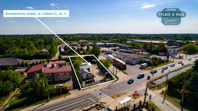 Działka inwestycyjna Konstantynów Łódzki, ul. Łódzka. Zdjęcie 4