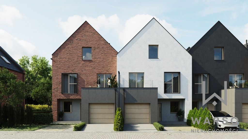 dom szeregowy, 4 pokoje Łazy, ul. Szklarniowa