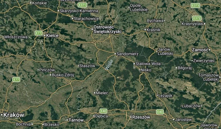 Działka rod Tarnobrzeg Nadole