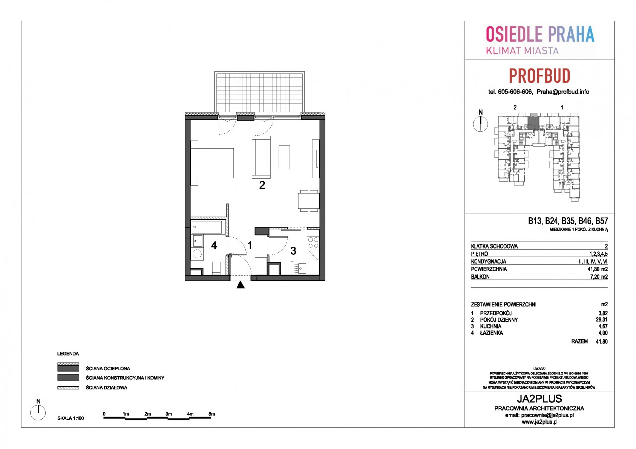 Mieszkanie 1-pokojowe Warszawa Praga-Południe, ul. Wojciecha Chrzanowskiego. Zdjęcie 4