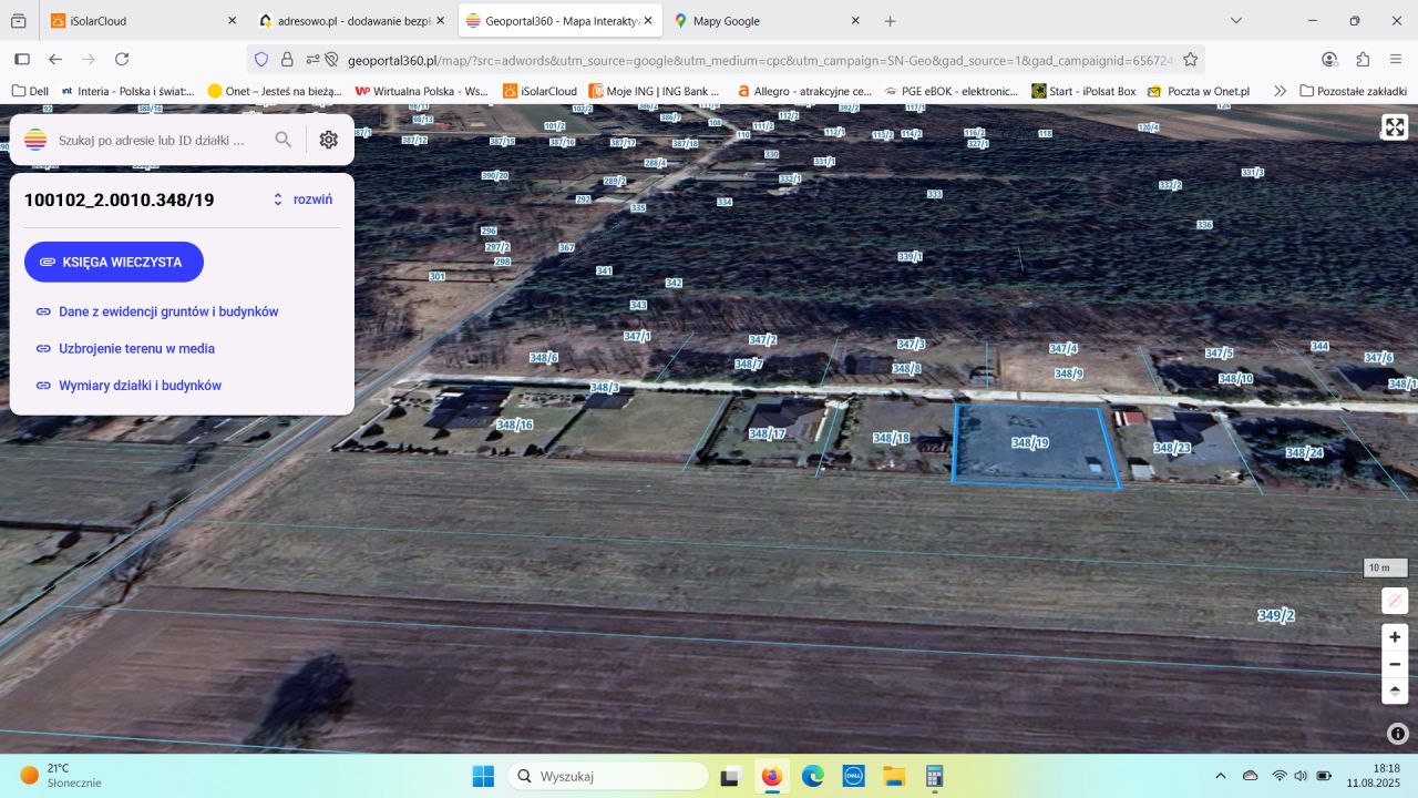 Działka budowlana Janów. Zdjęcie 4