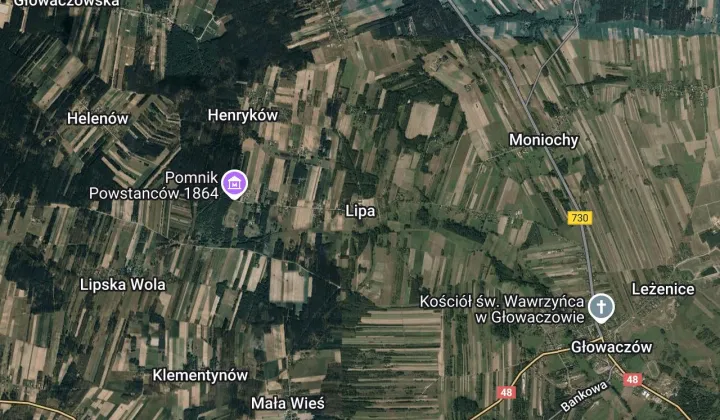 Działka rolno-budowlana Lipa