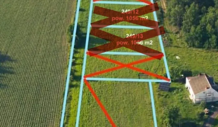 Działka budowlana Krzyżówka