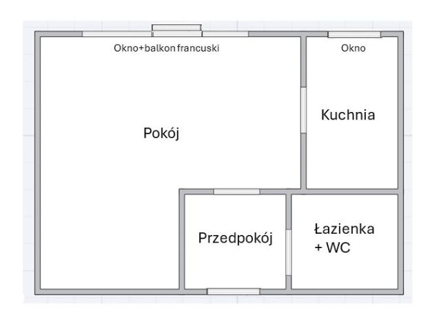 Mieszkanie 1-pokojowe Łódź Retkinia, al. ks. kard. Stefana Wyszyńskiego. Zdjęcie 1