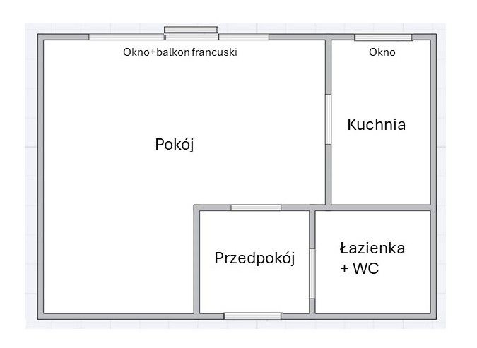 Mieszkanie 1-pokojowe Łódź Retkinia, al. ks. kard. Stefana Wyszyńskiego