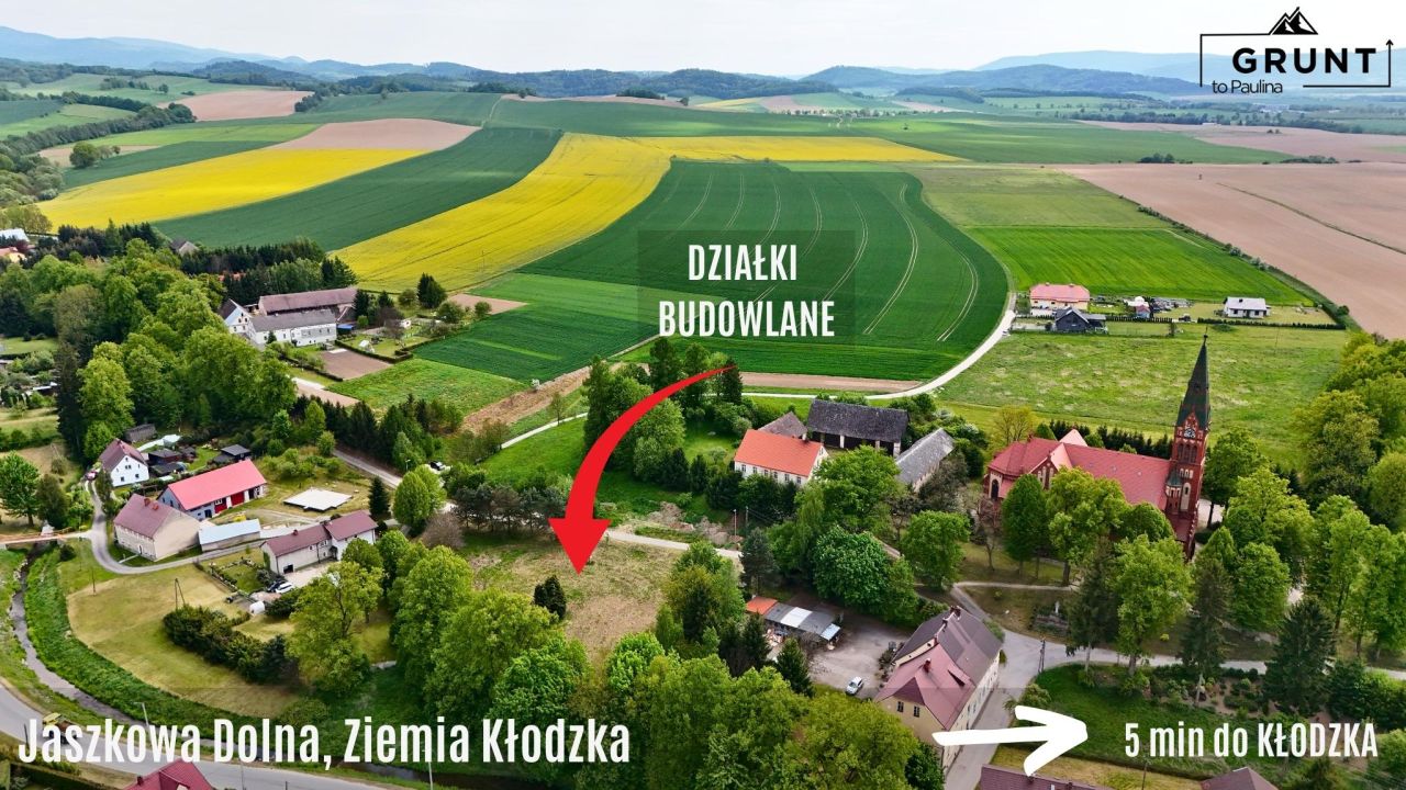 Działka budowlana Jaszkowa Dolna, Jaszkowa Dolna