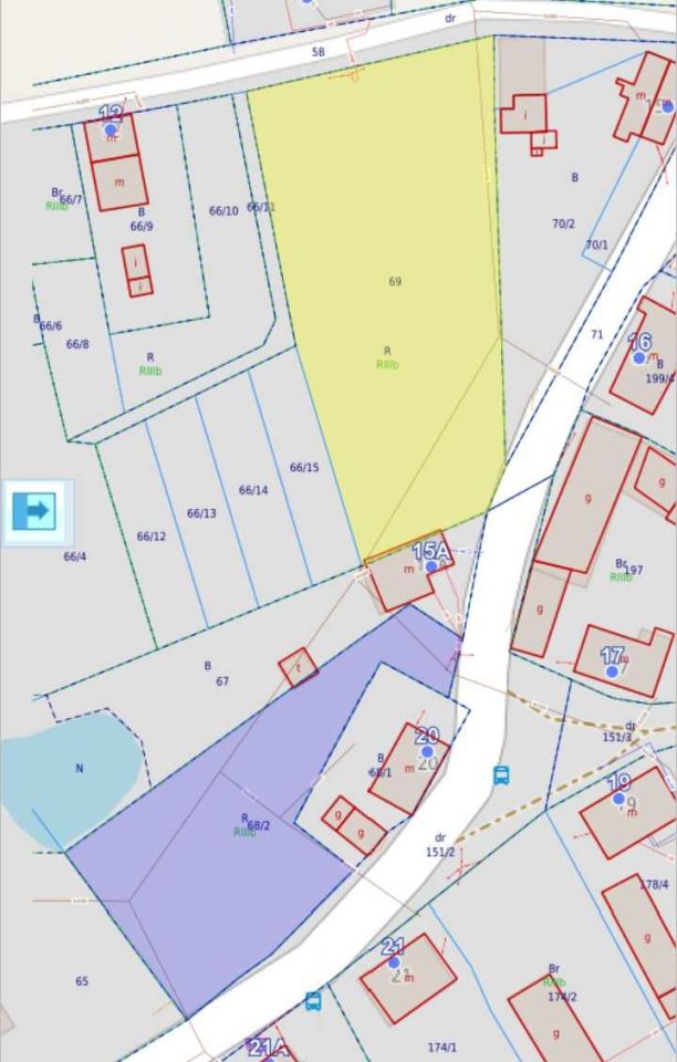 Działka budowlana Parlinek. Zdjęcie 2