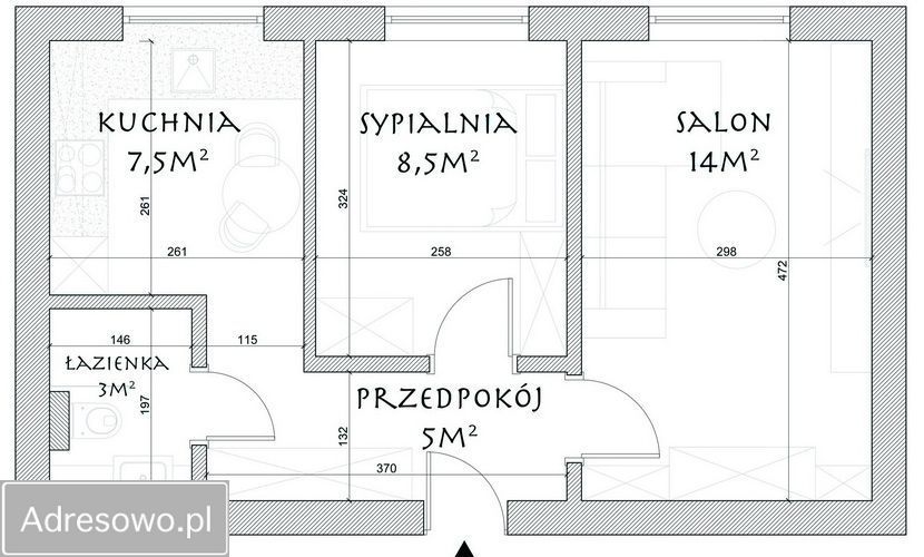 Mieszkanie 2-pokojowe Tychy. Zdjęcie 12