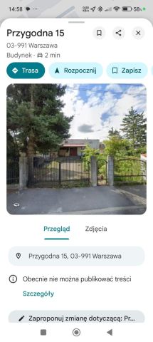 Działka budowlana Warszawa Wawer, ul. Przygodna. Zdjęcie 1