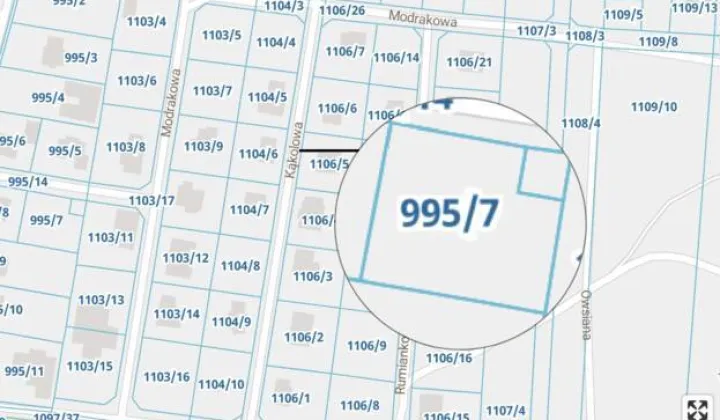 Działka budowlana Koronowo, ul. Modrakowa