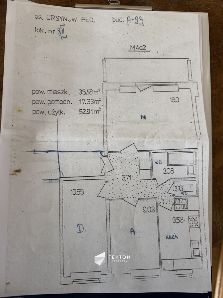 Mieszkanie 3-pokojowe Warszawa Ursynów, ul. Ferdynanda Magellana. Zdjęcie 34