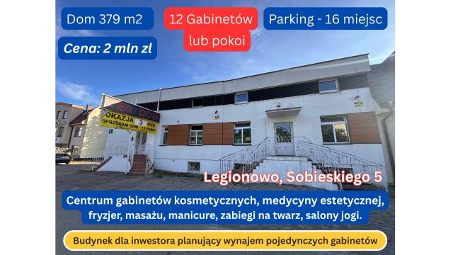 dom wolnostojący Legionowo, ul. Jana III Sobieskiego. Zdjęcie 1