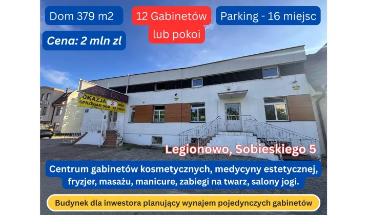 dom wolnostojący Legionowo, ul. Jana III Sobieskiego