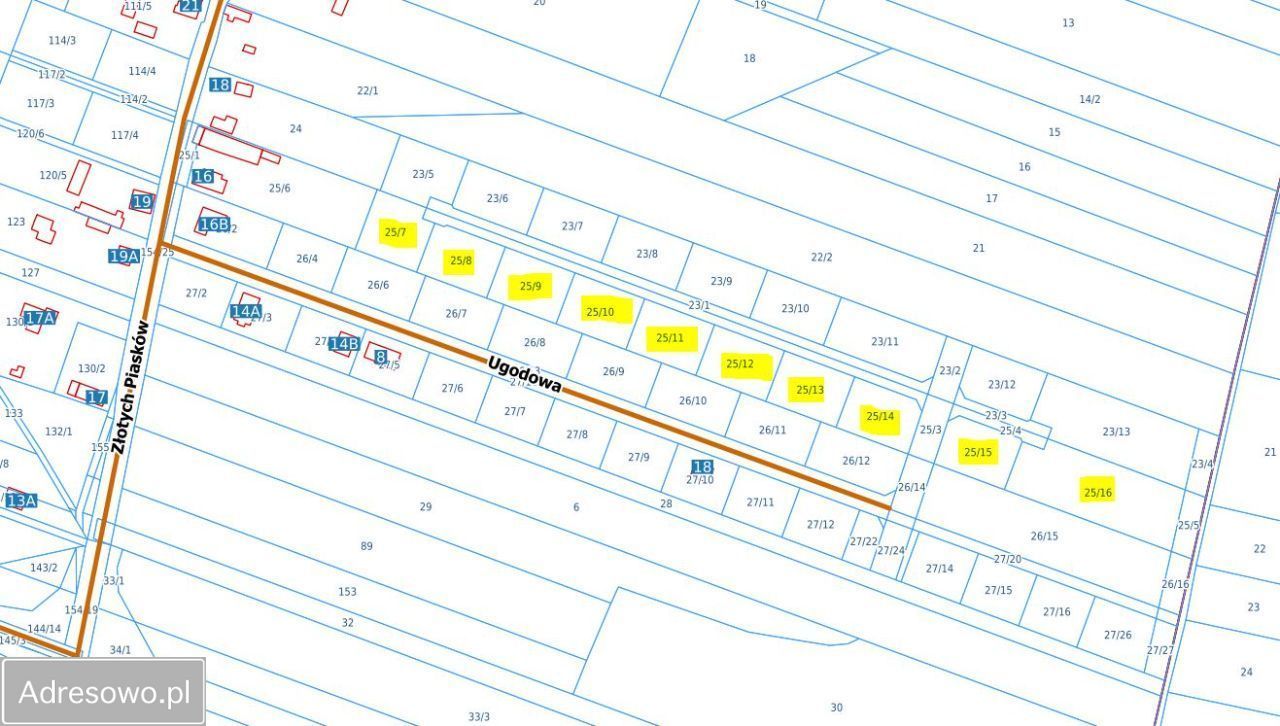 Działka budowlana Antoninów, ul. Ugodowa. Zdjęcie 2