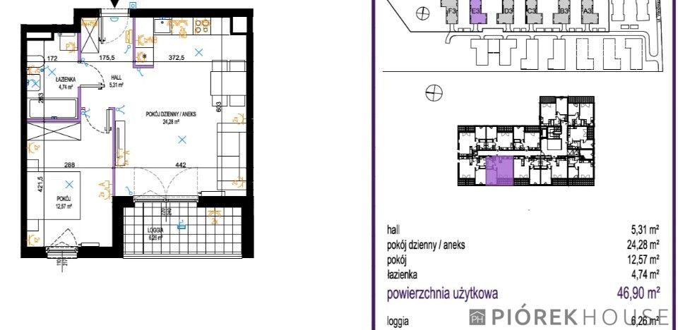 Mieszkanie 2-pokojowe Warszawa Białołęka, ul. Claudia Monteverdiego. Zdjęcie 14