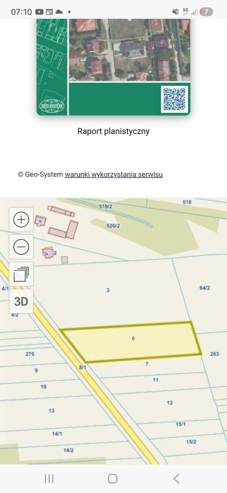 Działka budowlana Dryja. Zdjęcie 4