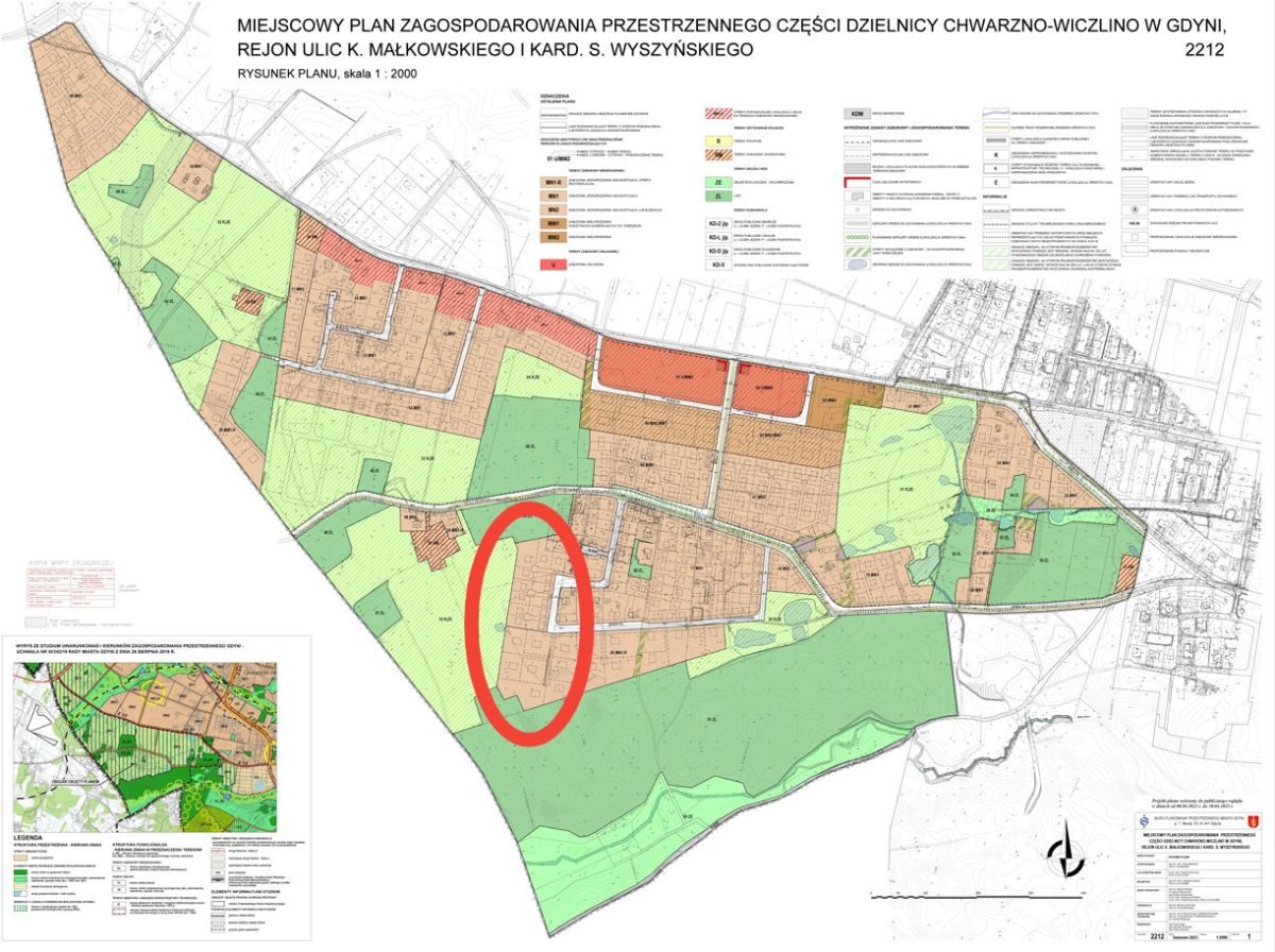 Działka inwestycyjna Gdynia Chwarzno-Wiczlino, ul. Kazimierza Małkowskiego. Zdjęcie 15