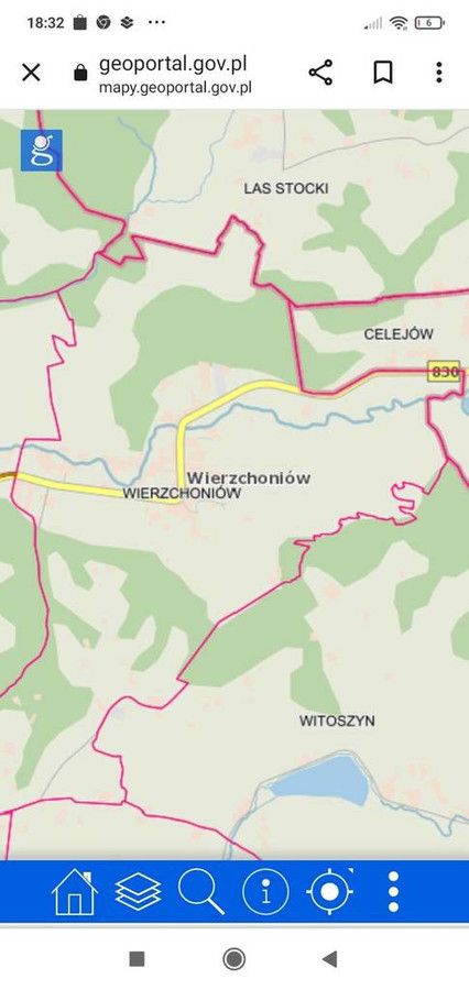 Działka rolna Wierzchoniów. Zdjęcie 3