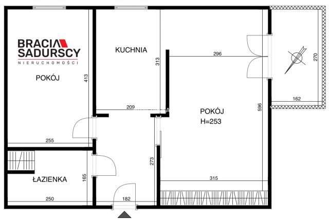 Mieszkanie 2-pokojowe Kraków Śródmieście, ul. Śliczna. Zdjęcie 32