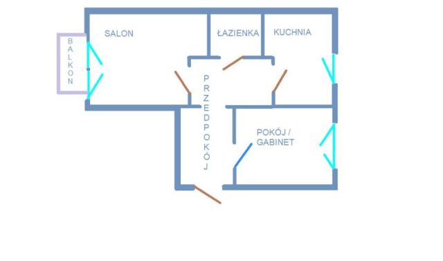 Mieszkanie 2-pokojowe Gdańsk Przymorze, ul. Kołobrzeska. Zdjęcie 1