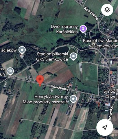 Działka budowlana Siemkowice Mokry Las, ul. Wierzbowa. Zdjęcie 1