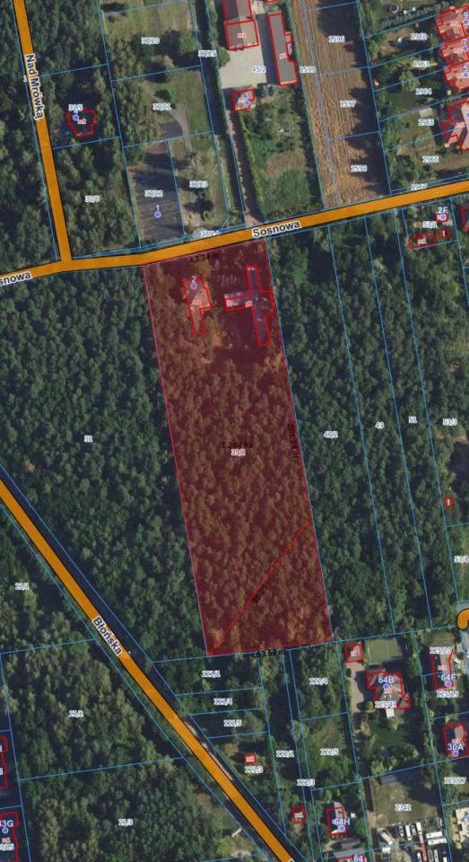 Działka budowlana Nadarzyn, ul. Sosnowa. Zdjęcie 1