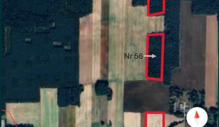 Działka rolna Krzemieniew