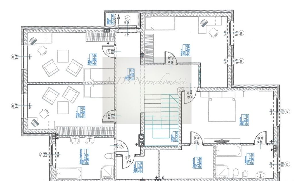 bliźniak, 5 pokoi Warszawa Wilanów, ul. Łukasza Drewny. Zdjęcie 5