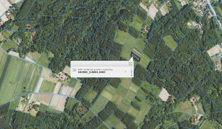 Działka rolna Baryczka Żabia