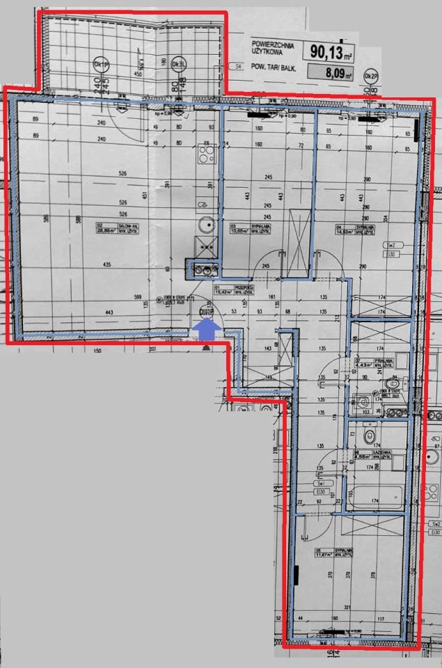 Mieszkanie 4-pokojowe Radzymin, ul. Juliusza Słowackiego. Zdjęcie 9