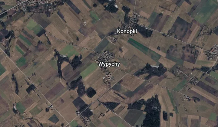 Działka rolna Wypychy, Wypychy