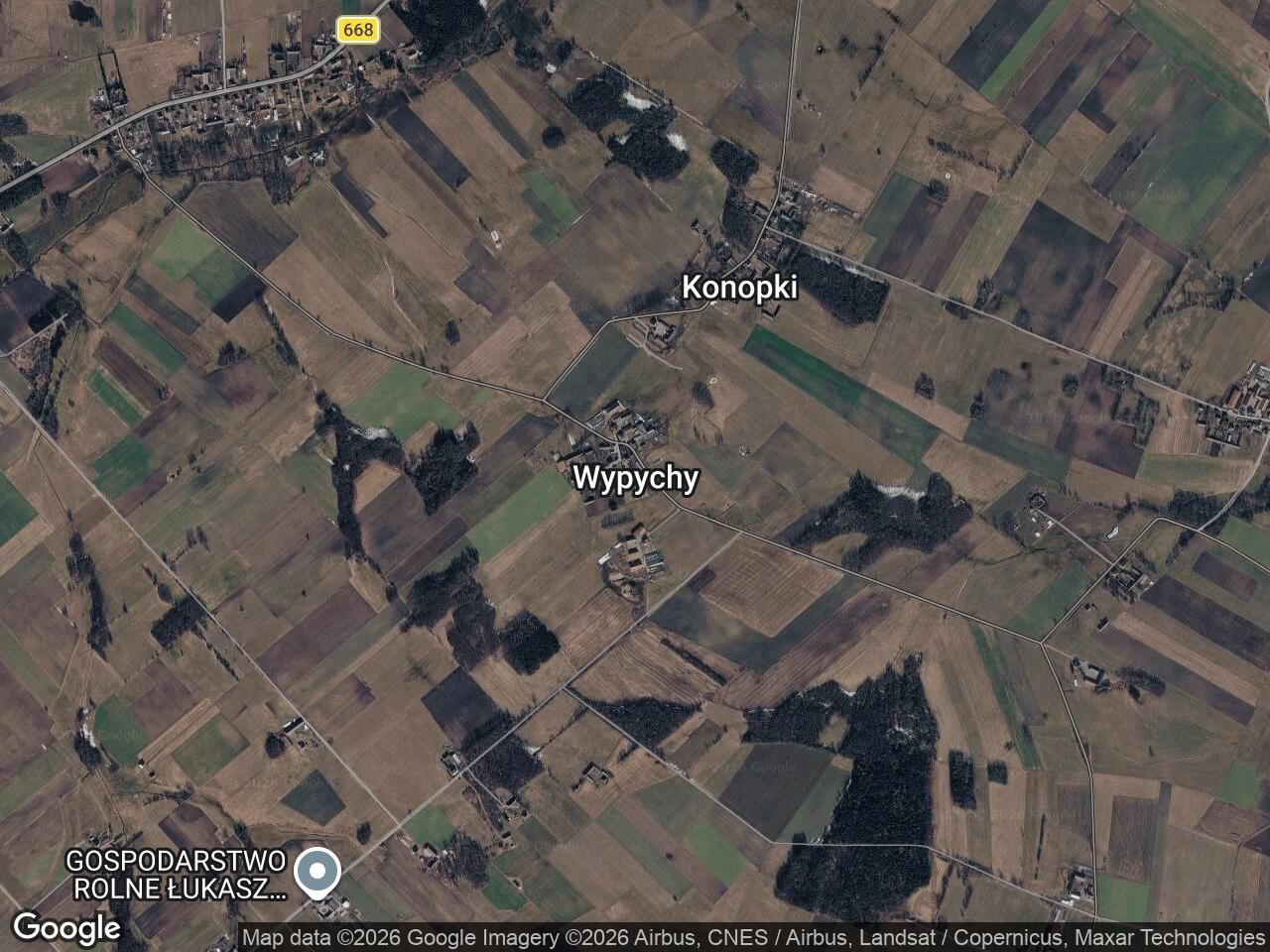 Działka rolna Wypychy, Wypychy. Zdjęcie 1