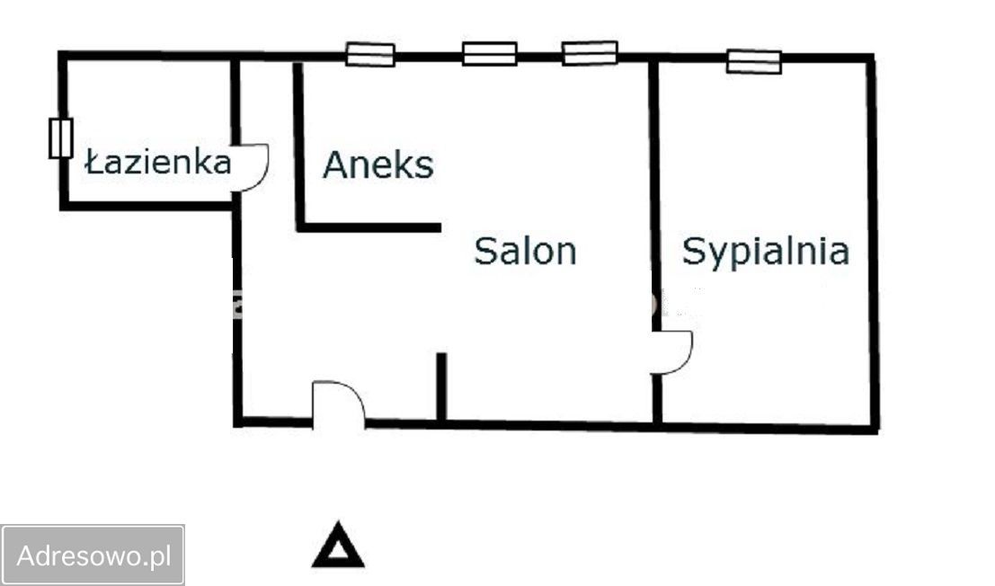 Mieszkanie 2-pokojowe Jaworzyna Śląska, ul. 1 Maja. Zdjęcie 8