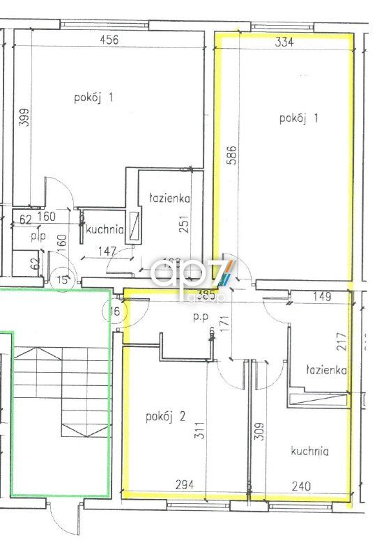 Mieszkanie 2-pokojowe Kraków Grzegórzki. Zdjęcie 11