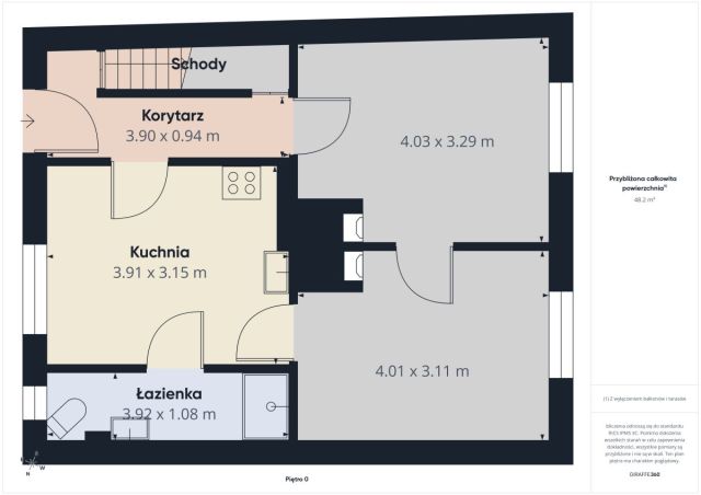 bliźniak, 3 pokoje Szymbark Drozdowo. Zdjęcie 19