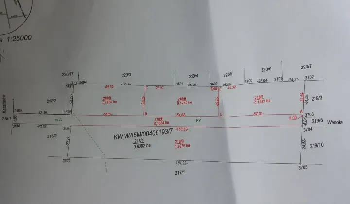 Działka budowlana Ustanów, ul. Kasztanów