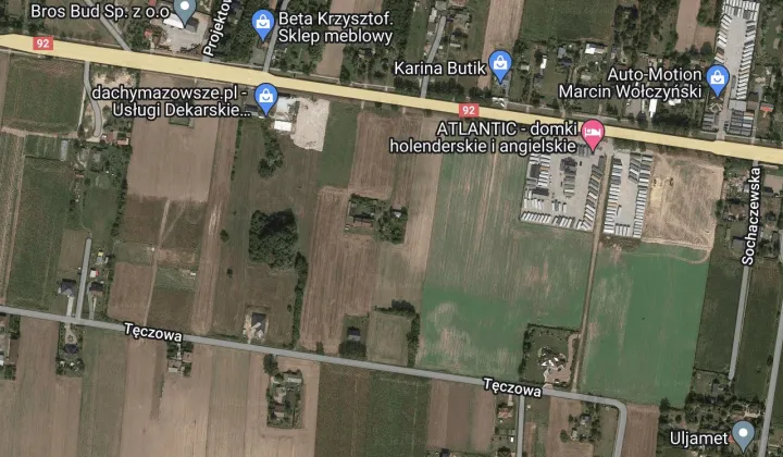 Działka budowlana Paprotnia, ul. Sochaczewska