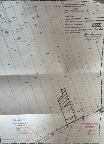 Działka budowlana Zambski Kościelne. Zdjęcie 2