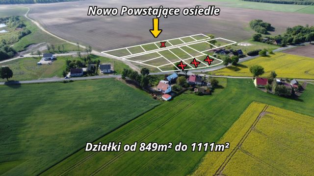 Działka budowlana Popowo Tomkowe. Zdjęcie 1