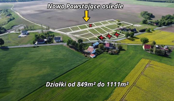 Działka budowlana Popowo Tomkowe