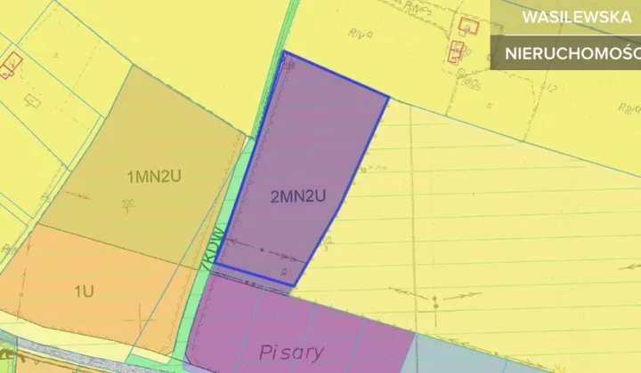 Działka budowlana Pisary