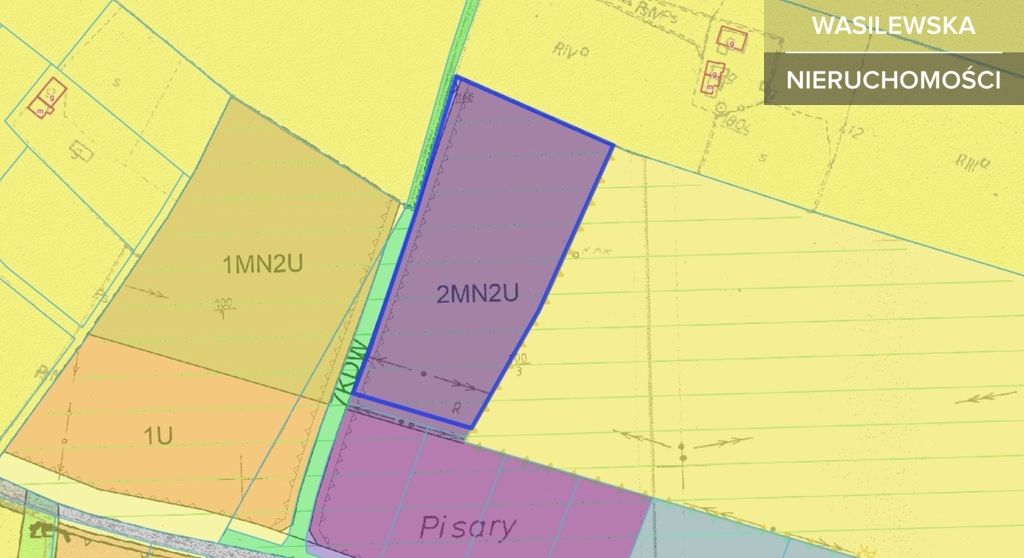 Działka budowlana Pisary. Zdjęcie 1