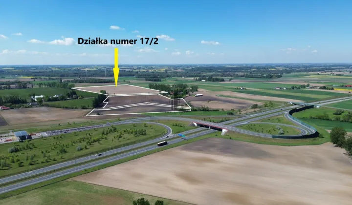 Działka inwestycyjna Dąbrówka