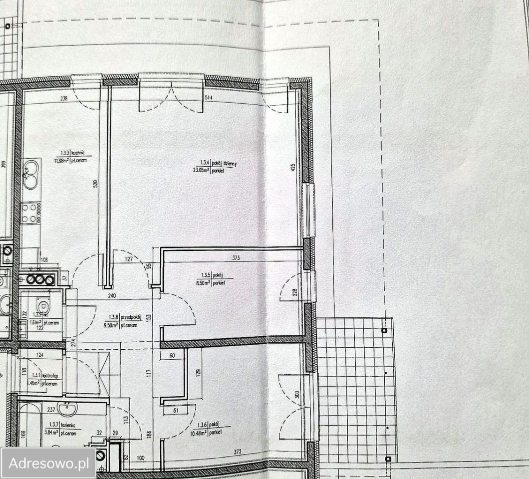Mieszkanie 3-pokojowe Kraków Dębniki, ul. Pychowicka. Zdjęcie 14